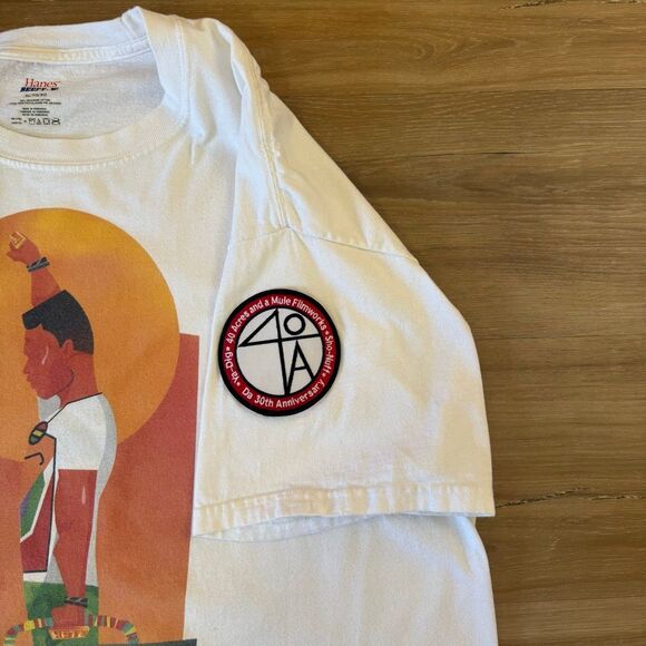 Spike Lee Do The Right Thing Radio Raheem Tee 40 Acres & A Mule Filmwork Size XL - Picture 3 of 5